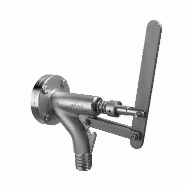 Vanne prise d´échantillon pour des fluides de concentration de 0-8% de tuyauteries et de résevoirs du secteur de pâte et papier